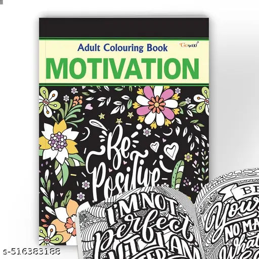Motivation - Adult Colouring Book : A Relaxation & Stress Relief Coloring Book for Adults  Creative coloring book  Featuring Beautiful Designs  Perfect for Mindfulness
