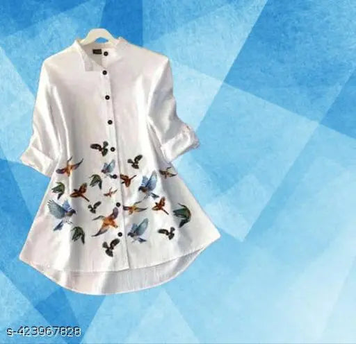 Trendy Womens Printed Shirt