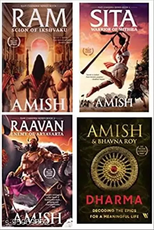 RAM+ RAVAN + SITA+ DHARMA (HARDCOVER) AMISH WRITER