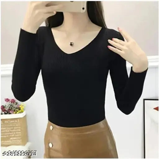 New Latest fancy V Neck Top For summer