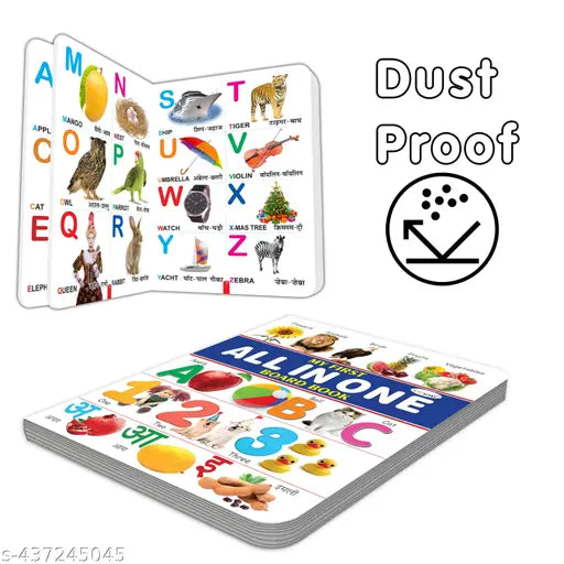 Picture Book Collections For Early Learning  : Kids learning board book  MY FIRST ALL IN ONE BOARD BOOK Kid's board book collection