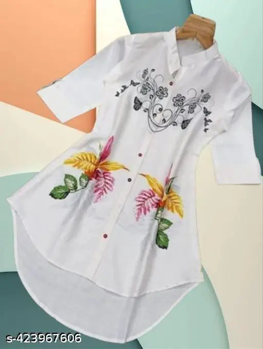 Trendy Womens Printed Shirt