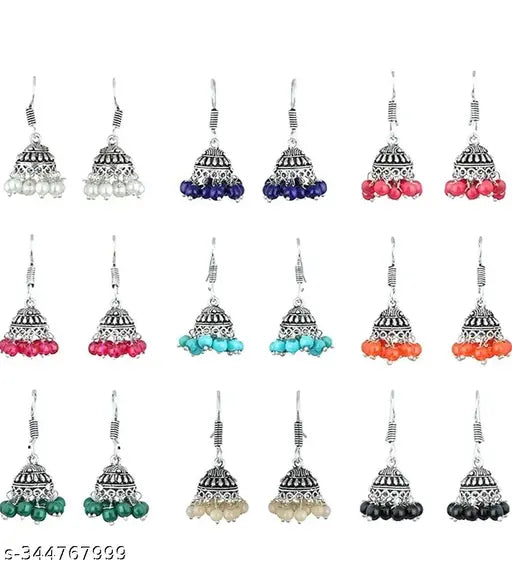 New letest Earrings pack of 9  (kati)