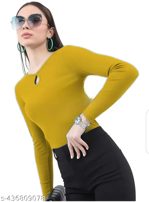 Neck Hole Full Sleeve Top