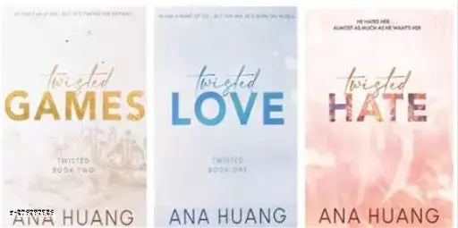 Twisted Games + Twisted Love +Twisted Hate (ENGLISH  PAPERBACK) (3 BOOKS COMBO)