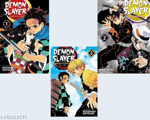 MANGA DEMON SLAYER Vol. 1 2 and 3