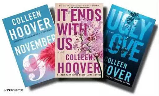 It Ends With Us +Ugly Love +November 9 (SET OF 3 BOOKS) (Paperback  Colleen Hoover)
