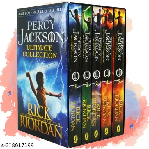 Percy Jackson Complete Collection (5 Boo: Complete Series Paperback – Box set)