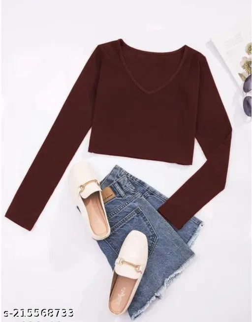 V Neck Beautiful Top