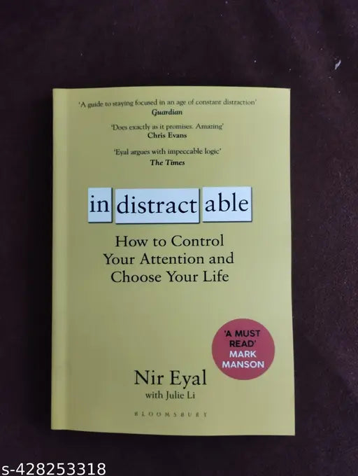 In Distractable - How To Control Your Attention And Choose Your Life (English  Paperback  Nir Eyal)