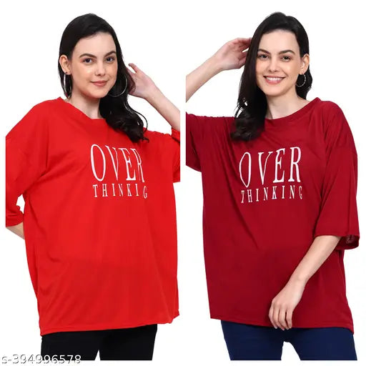 Woman oversized T shirt