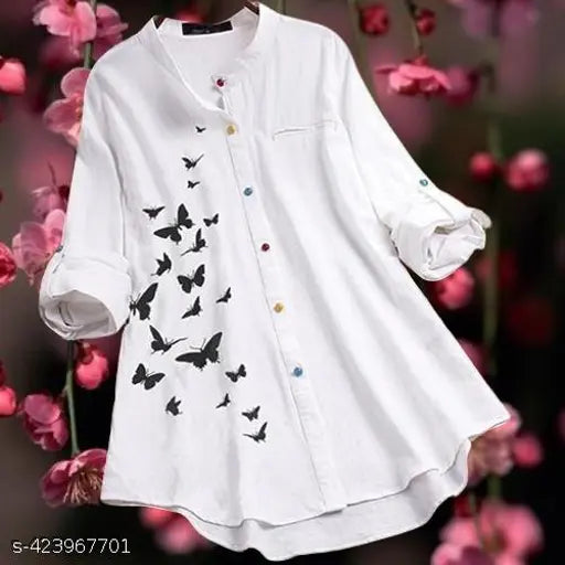 Trendy Womens Printed Shirt
