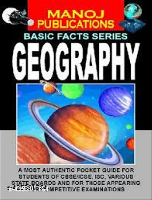 Manoj Publiction Basic Facts series Geography ( English  Paperback) Bestseller