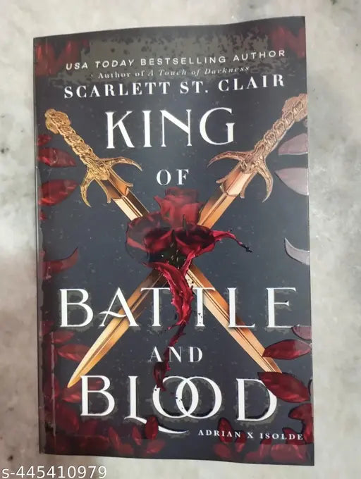 King Of Battle And Blood (English  Paperback  Adrian X Isolde)