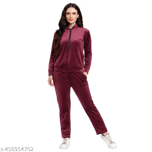 Velvet tracksuit for Woman