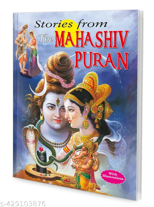 Stories from the Mahashiv Puran Book for kids : Stories for the children  Learning book for kids  Mythological stories for kids.