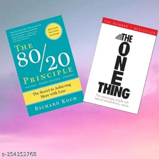 The 80/20 Principle + The One Thing (English  Paperback   ( Richard Koch  Gery Keller)