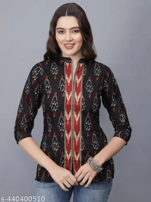 etraana Women Printed Straight Kurta