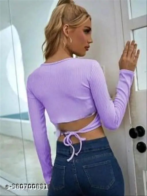 Back Knoght Stylish Top Full sleeve