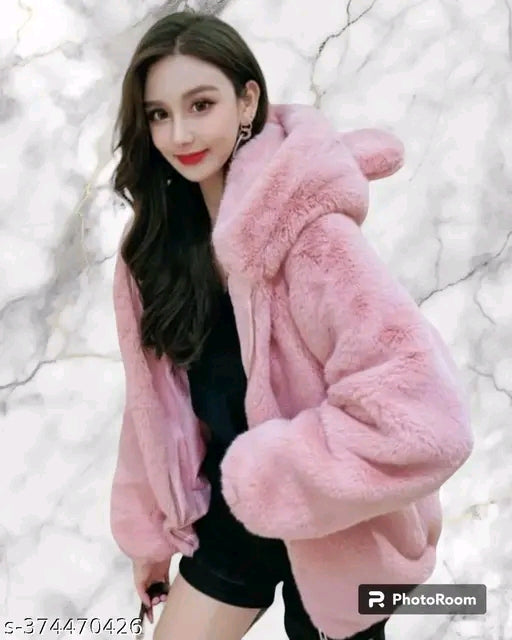 Womans Stylist Woollen Hoodies