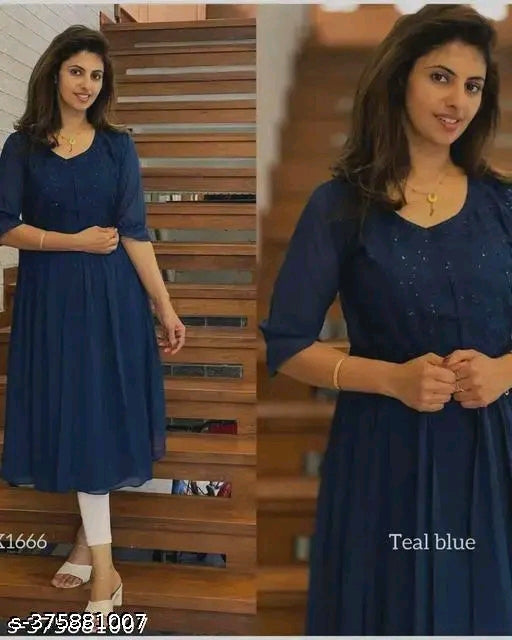 Fabulous Georgette Kurti