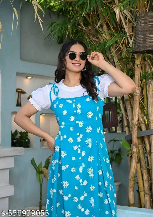 Woman's partywear casual dress