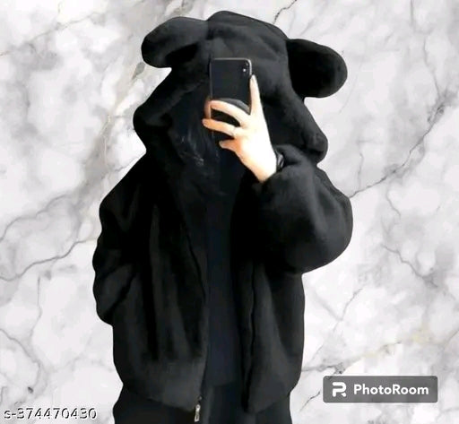 Womans Stylist Woollen Hoodies