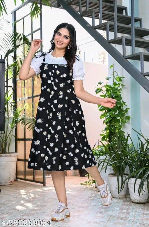 Woman's partywear casual dress