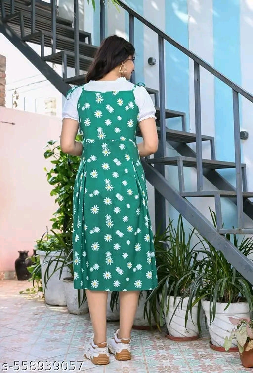 Woman's partywear casual dress