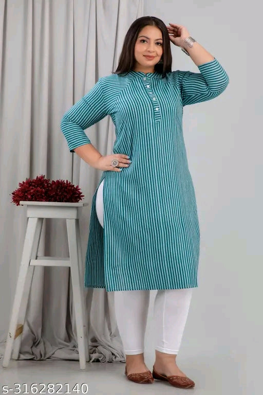Plus Size Cotton Kurti