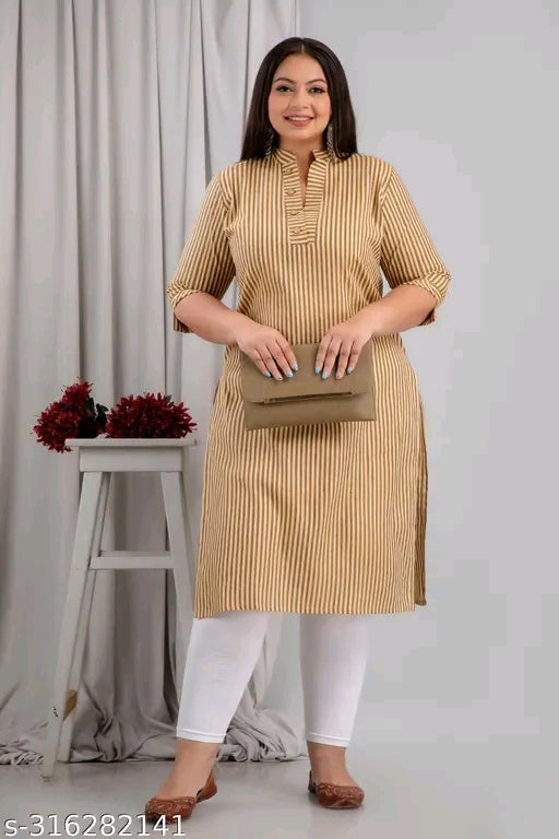 Plus Size Cotton Kurti