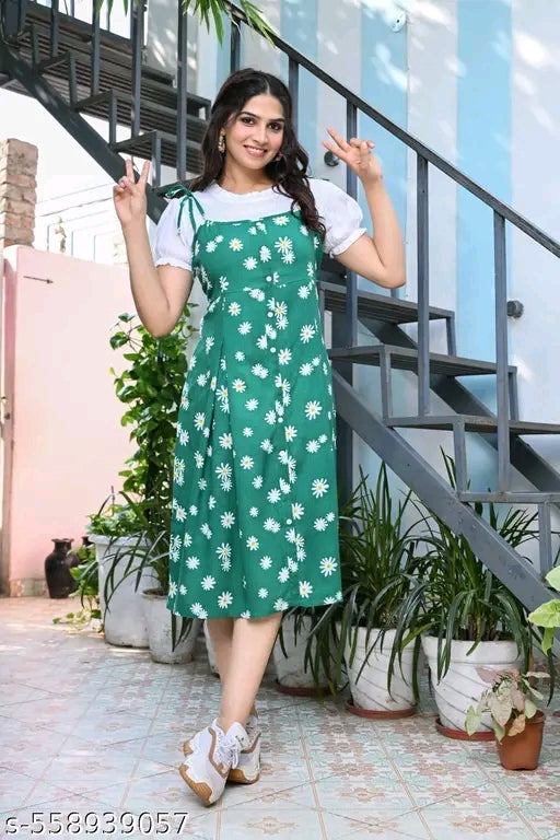 Woman's partywear casual dress