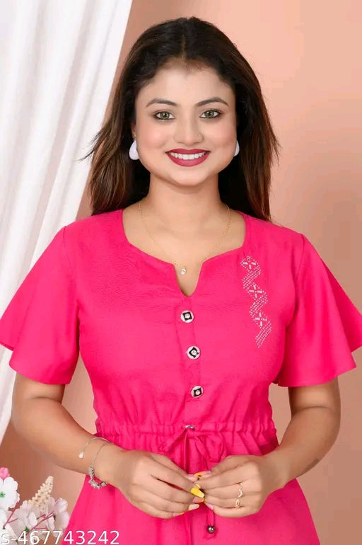 Woman's stylist tunic tops
