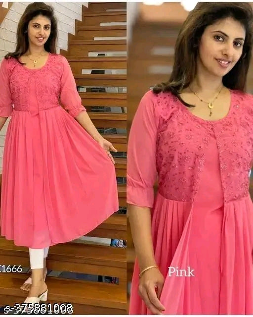 Fabulous Georgette Kurti