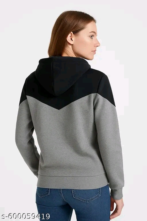 Woman's winters hoodie waistcoat sweat shirt jacket