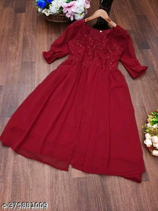 Fabulous Georgette Kurti