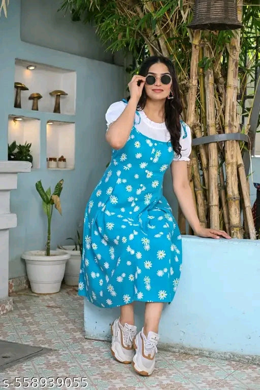 Woman's partywear casual dress