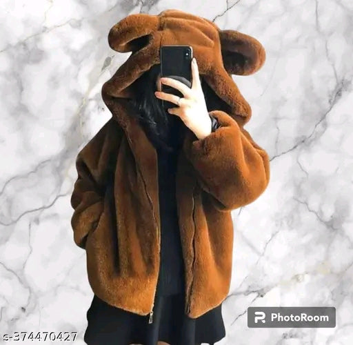 Womans Stylist Woollen Hoodies