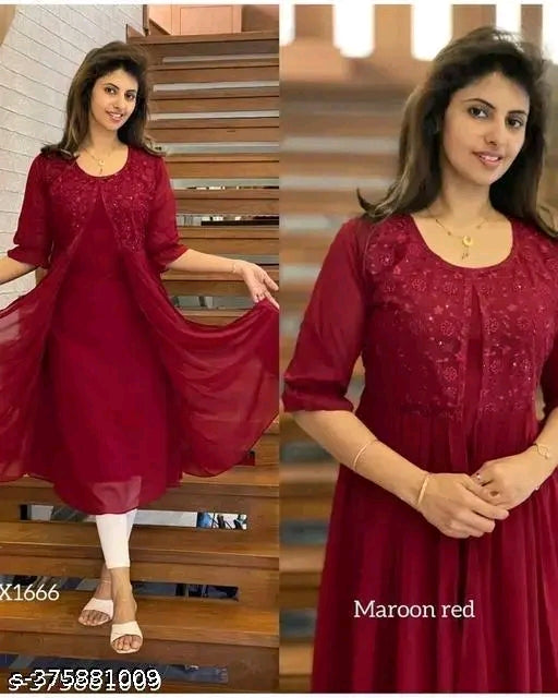 Fabulous Georgette Kurti