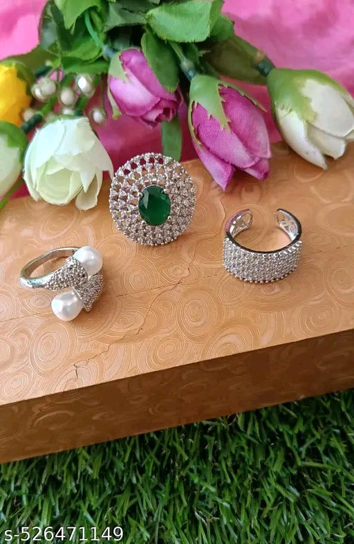 Shimmering Bejeweled Rings | Buy 1 Get 2 Free