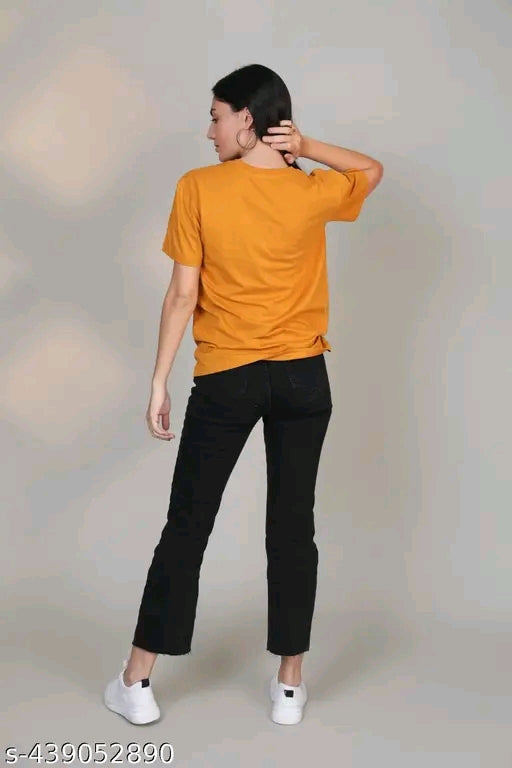 Woman's Combo of two casual wear tshirts