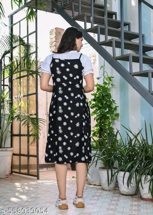 Woman's partywear casual dress
