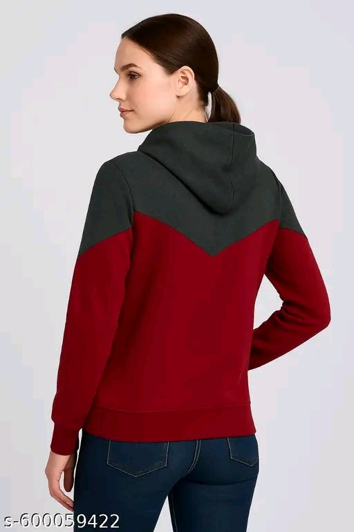 Woman's winters hoodie waistcoat sweat shirt jacket