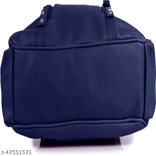 Woman's synthetic leather (PU) handbag with 2 Compartments