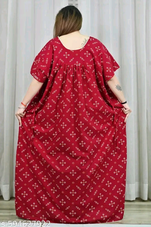 Woman's Plus Size Cotton Nighty Gowns 5XL to 10XL | Night Dress | Big Size | Night Suit | Jumbo Size