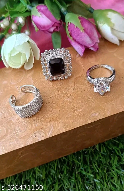 Shimmering Bejeweled Rings | Buy 1 Get 2 Free