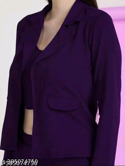 #09 Woman formal attire top bottom set