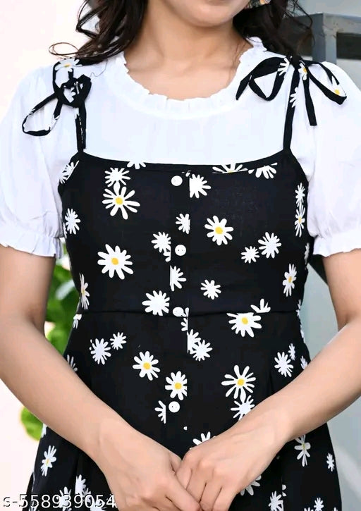 Woman's partywear casual dress