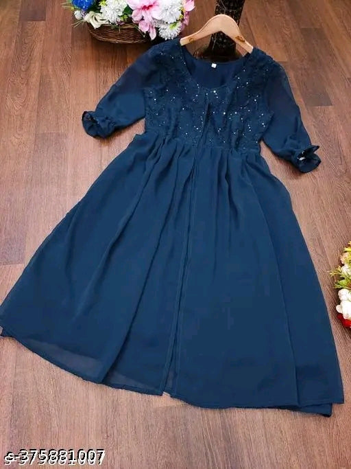 Fabulous Georgette Kurti