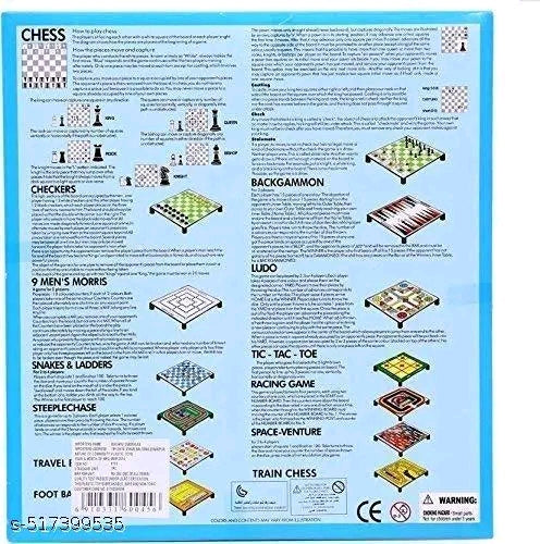 13 in 1 Children/Adult Board Games